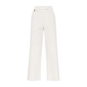 Brunello Cucinelli Vita eleganta byxor damkläder White, Dam