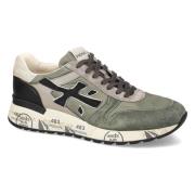 Premiata Casual lädersneakers med kontrasterande detaljer Multicolor, ...