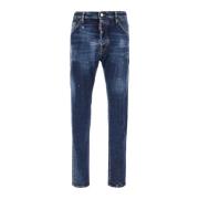 Dsquared2 Klassiska Denim Jeans för vardagsbruk Blue, Herr