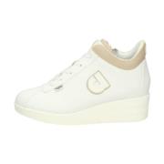 Rucoline Platform Sneakers White, Dam