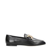 Tod's Svart läder Kate Slipper Sandaler Black, Dam