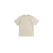 Burberry Beige Bomull T-shirt med Wasp Design Beige, Dam