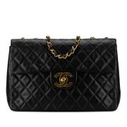 Chanel Vintage Pre-owned Laeder axelremsvskor Black, Dam