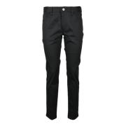 Comme des Garçons Bomullsblandning Stilig Pantalone Black, Dam