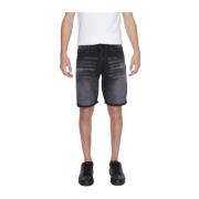 Antony Morato Bomull Bermuda Shorts Kollektion Vår/Sommar Black, Herr