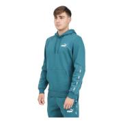 Puma Grön Hoodie Essentials+ Herr Höst Vinter Green, Herr