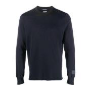 C.p. Company Stilren Stickad Topp Blue, Herr