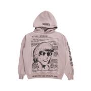 Pleasures Sonic Youth Goo Hoodie Lila Pink, Herr