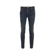 Dsquared2 Blå Skater Jeans Aw24 Blue, Herr