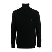 Polo Ralph Lauren Modern Man Turtleneck Stickad Uppgradering Black, He...