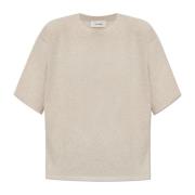 Lisa Yang T-shirt Rubie Beige, Dam