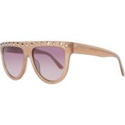 Guess Solglasögon Gm0795 72F 56 Kvinnor Rosa Beige, Dam