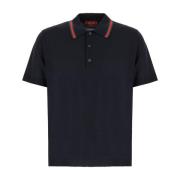 Gucci Klassisk Polo Tröja för Män Blue, Herr