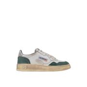 Autry Vintage Läder Sneakers White, Herr