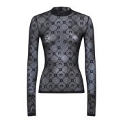 Marine Serre Stilren havsinpirerad modekollektion Black, Dam