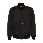 Stone Island Svarta Jackor för en Stilfull Look Black, Herr