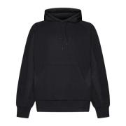 Reebok Svart Vävd Blockerad Hoodie Black, Herr