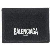 Balenciaga Vintage Pre-owned Laeder plnbcker Black, Herr