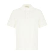 Lanvin Klassiskt Poloshirt i Olika Färger White, Herr