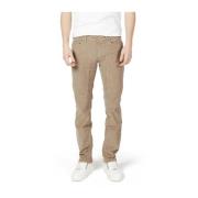 Jeckerson Slim Bomull Beige Jeans Byxa Beige, Herr