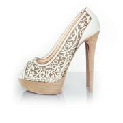 Christian Louboutin Pre-owned Pre-owned Laeder klackskor White, Dam