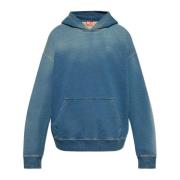 Diesel Sweatshirt S-Boxt-Hood-R6 Blue, Herr