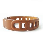 Hermès Vintage Pre-owned Laeder armband Brown, Dam