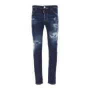 Dsquared2 Stretch denim Cool Guy jeans Blue, Herr