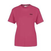 Fila Snygga T-shirts för män och kvinnor Pink, Dam