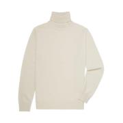 Brooks Brothers Ull och kashmiren turtleneck tröja White, Herr