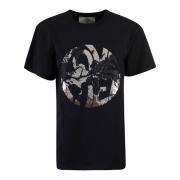 Alberta Ferretti T-Shirts Black, Dam