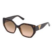 Guess Havana Solglasögon med Brun Shaded Glas Brown, Dam