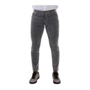 Dolce & Gabbana Grå Stretch Skinny Jeans Gray, Herr