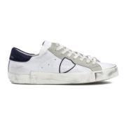 Philippe Model Vintage street style sneaker med spegeldetaljer White, ...