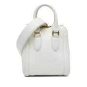 Alexander McQueen Pre-owned Pre-owned Laeder handvskor White, Dam