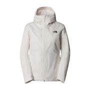 The North Face Vattentät Isolerad Jacka för Utomhusäventyr White, Dam