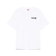 Kenzo Vit Crew Neck Unisex T-shirt White, Herr