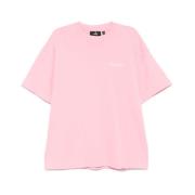 Represent Rosa Bomull Logo Print T-shirt Pink, Herr