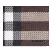 Burberry Canvas Flap Plånbok Brown, Herr