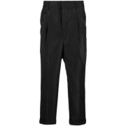 Ami Paris Cropped Trousers Gray, Herr