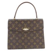 Louis Vuitton Vintage Pre-owned Canvas handvskor Brown, Dam