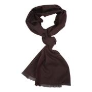 Ermenegildo Zegna Lyxig Sidenscarf för Män Brown, Herr