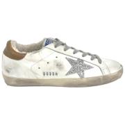 Golden Goose Klassiska Lädersneakers White, Dam