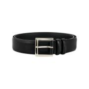 Orciani Belts Black, Herr