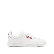 Dsquared2 Vita Läderpanel Sneakers White, Dam