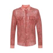 Salvatore Santoro Casual Shirts Pink, Herr