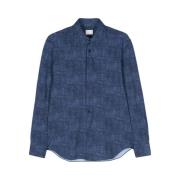 Xacus Casual Shirts Blue, Herr