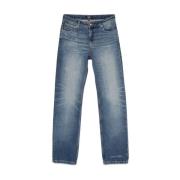 A.p.c. Indigo Blue High-Rise Classic Five-Pocket Jeans Blue, Dam