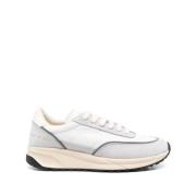 Common Projects Ripstop Panel Lace-up Sneakers White, Dam