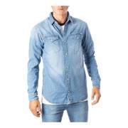 Jack & Jones Herrskjorta i blått Blue, Herr